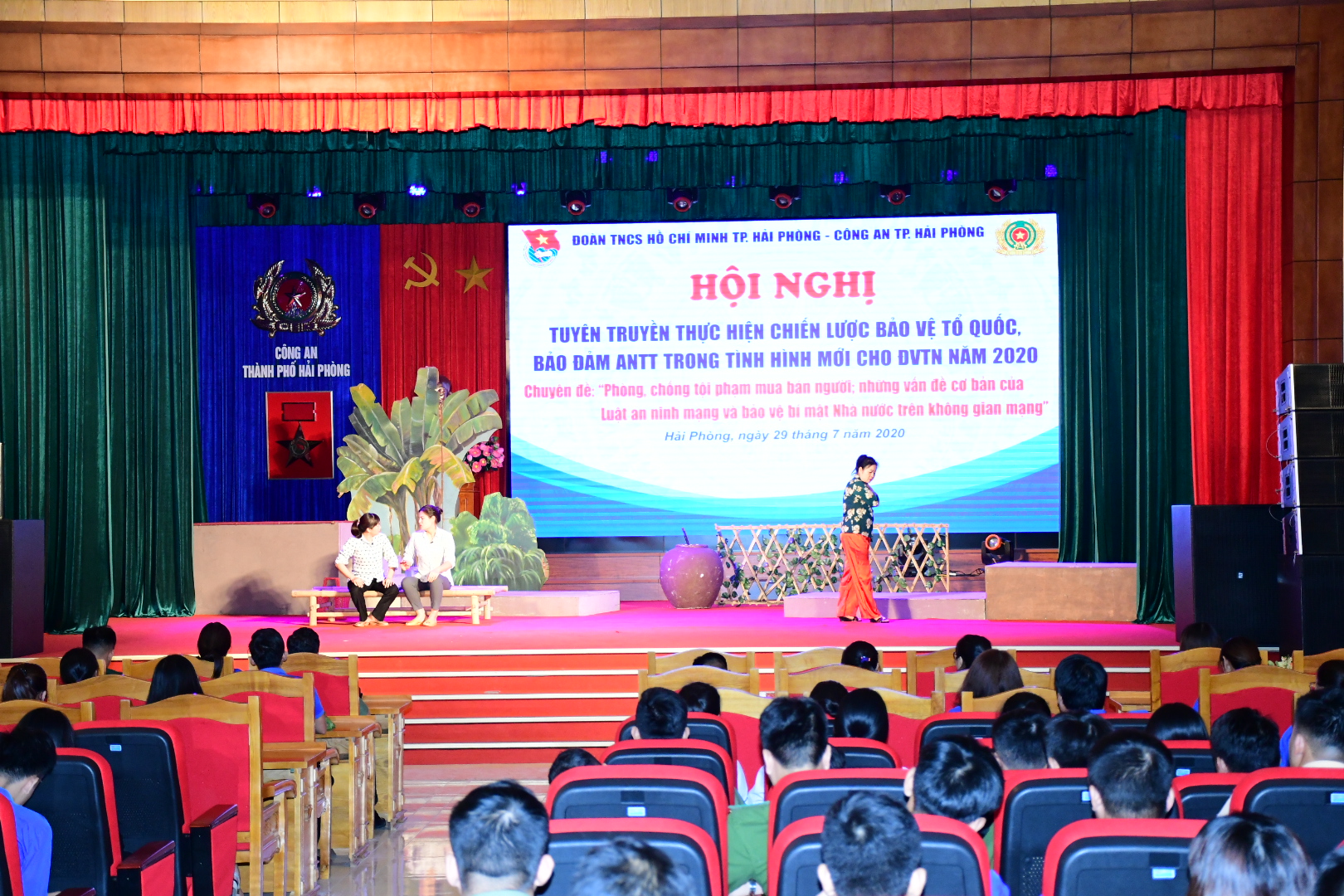 Đoàn thanh niên CATP: Đăng cai tuyên truyền thực hiện chiến lược bảo vệ Tổ quốc, bảo đảm ANTT trong tình hình mới
